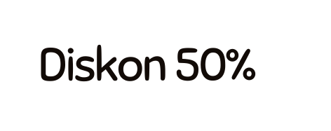 Diskon 50